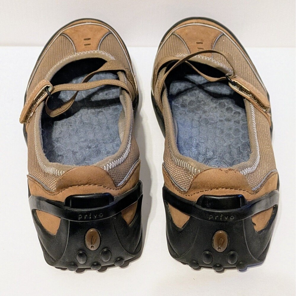 Privo by Clarks Brown Mary Jane Flats Womens size 6.5 slip-on Shoe Gorpcore - Picture 3 of 6